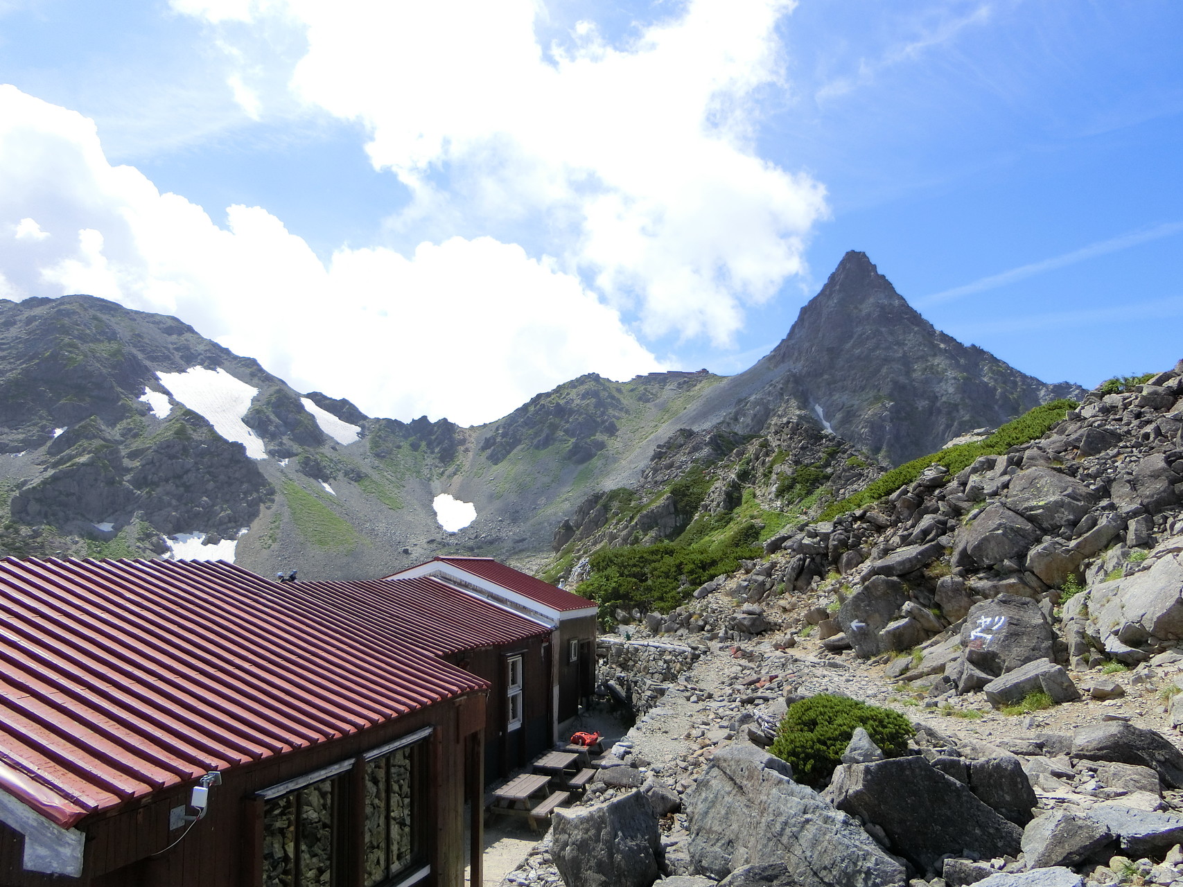 槍ヶ岳 表銀座コース 大天井岳 西岳 東鎌尾根 ヒュッテ大槍 Mt Keyさんの常念岳 大天井岳 燕岳の活動データ Yamap ヤマップ