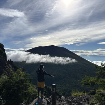 前回はワゴニア山行　少し開いてしまったので辛そう🥺だったけど　なんとか槍ヶ鞘まで　