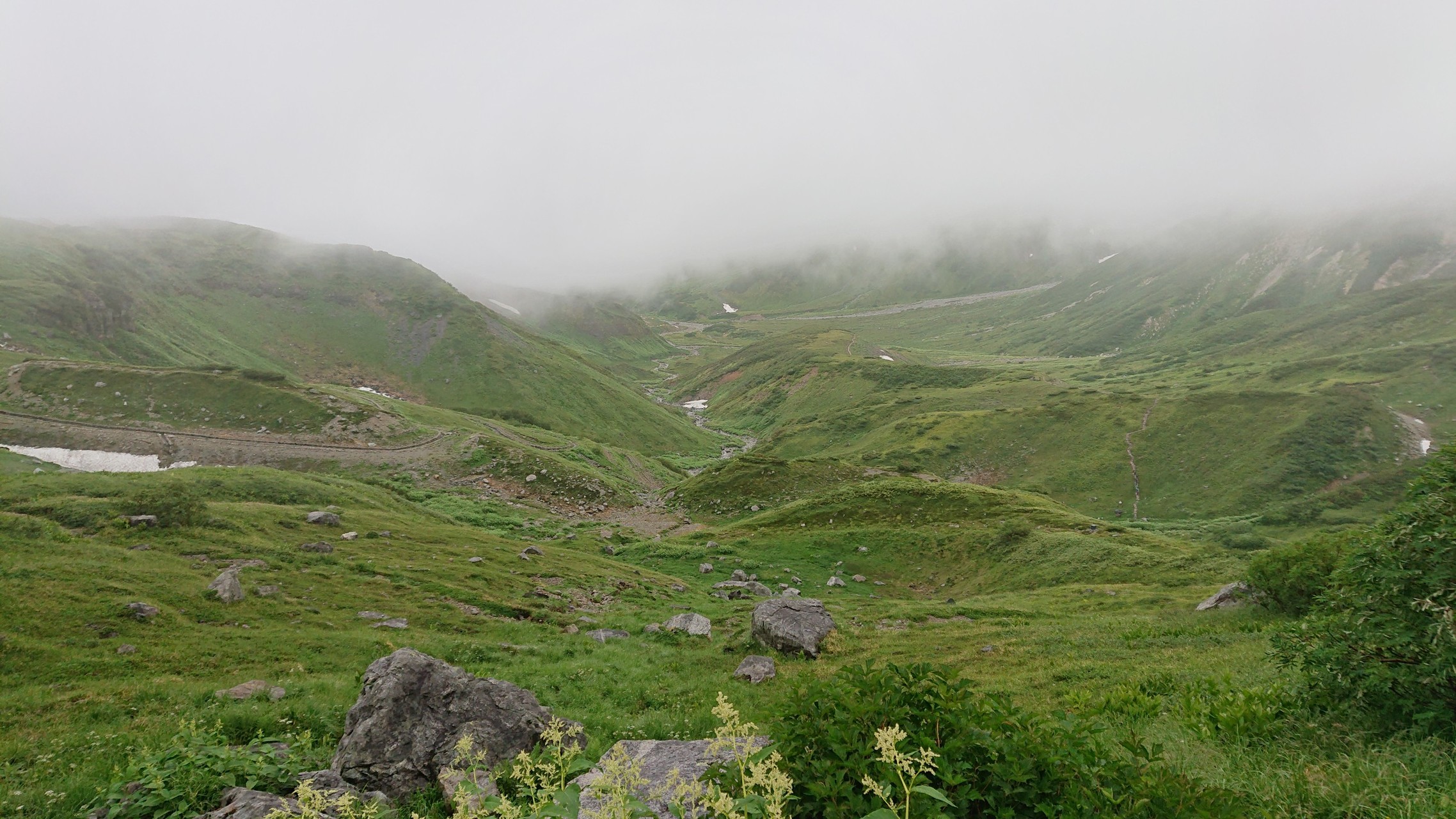 テント場が遠くに。。。