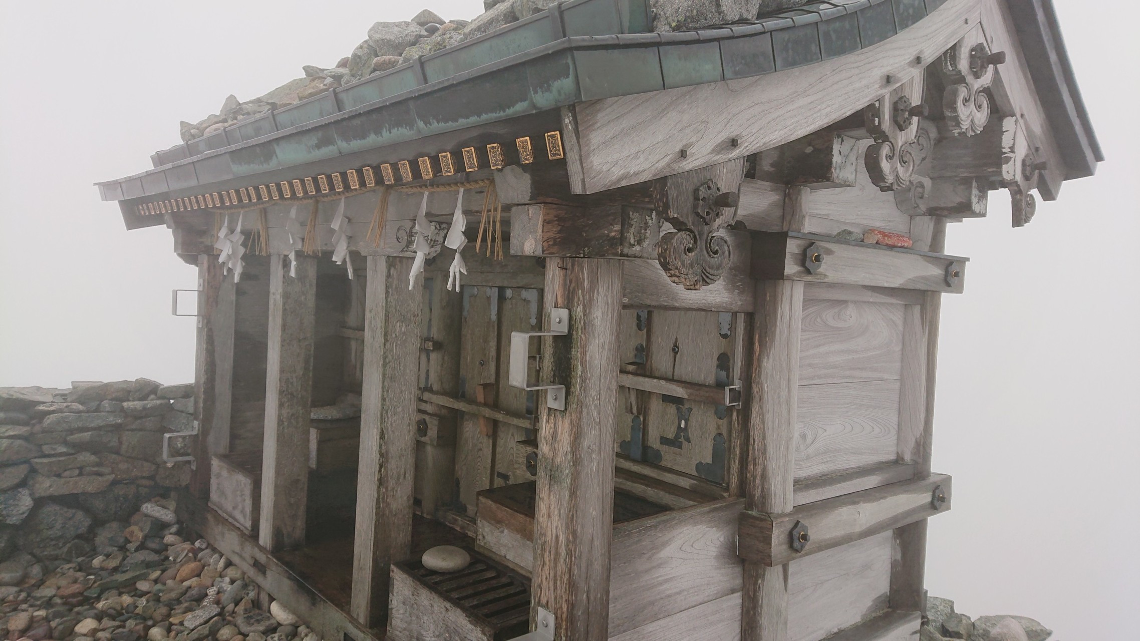 本当は、ここで祈祷を受ける筈