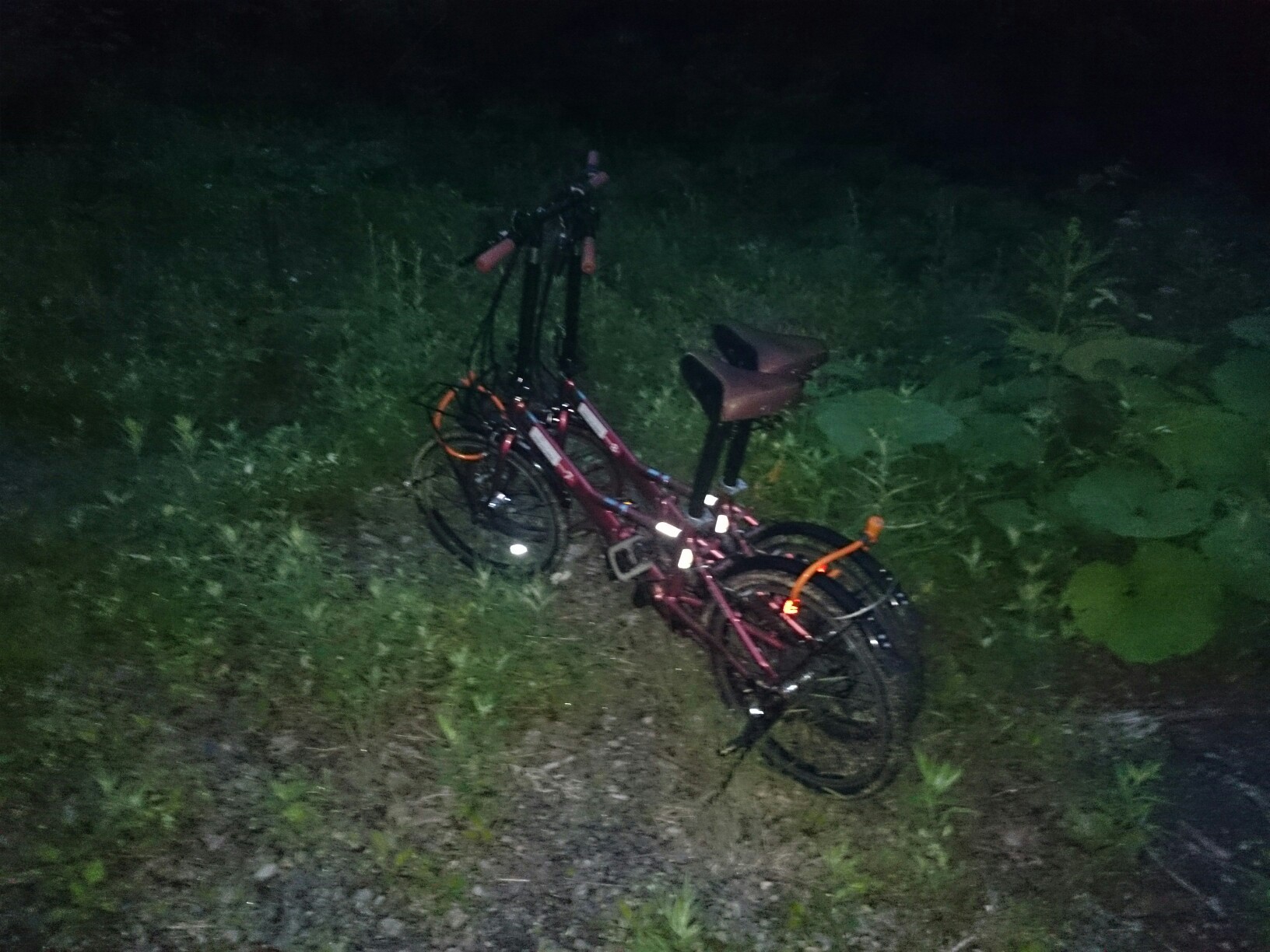 カムイエクウチカウシ山 自転車 デポ