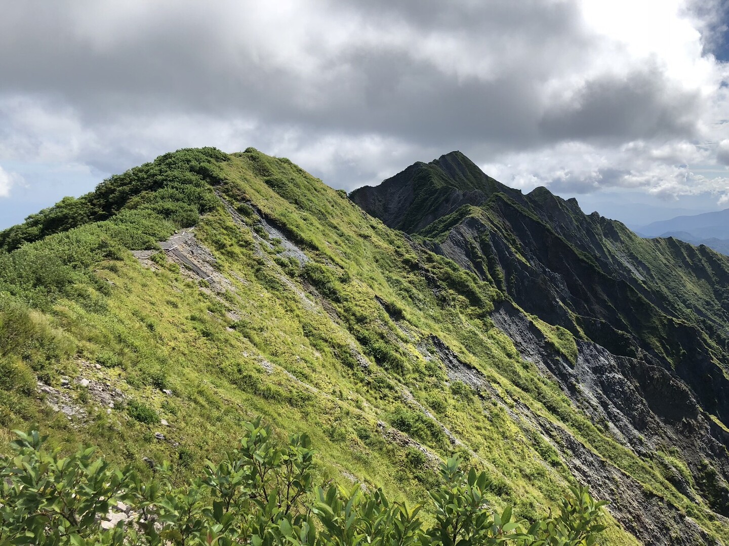 小学生の子供2人と 大山 鳥取 登山 ばるせろにゃんさんの大山 甲ヶ山 野田ヶ山の活動データ Yamap ヤマップ