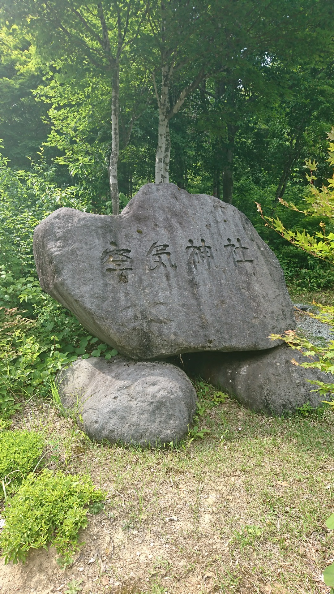 朝日町 空気神社 もりもりさんの頭殿山 尖山の活動データ Yamap ヤマップ