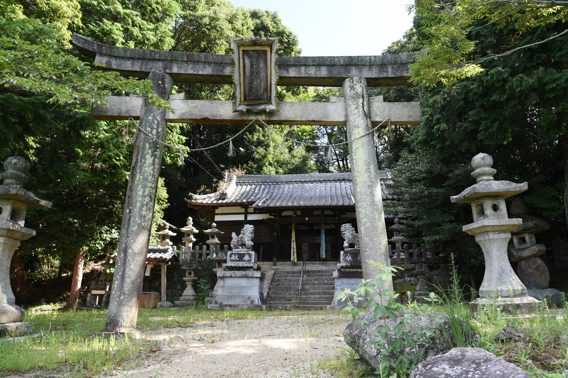 交野山・国見山 住吉神社。
住吉神社はそこここにいっぱいあり過ぎてよくわからないです。