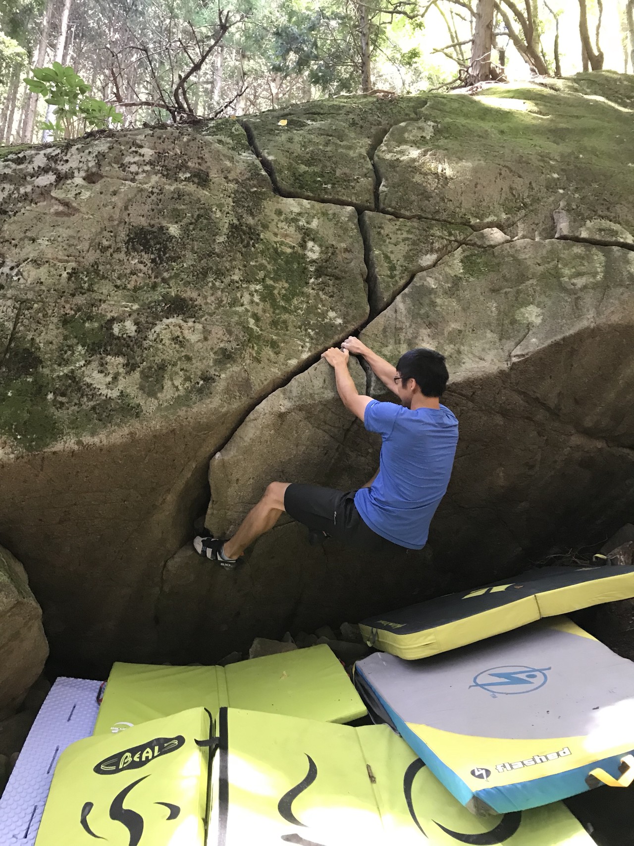 笠置山 ボルダリング エーシさんの笠置山 岐阜県 の活動データ Yamap ヤマップ