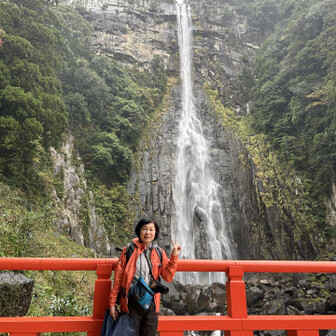 居合わせたおじさまに撮っていただきました