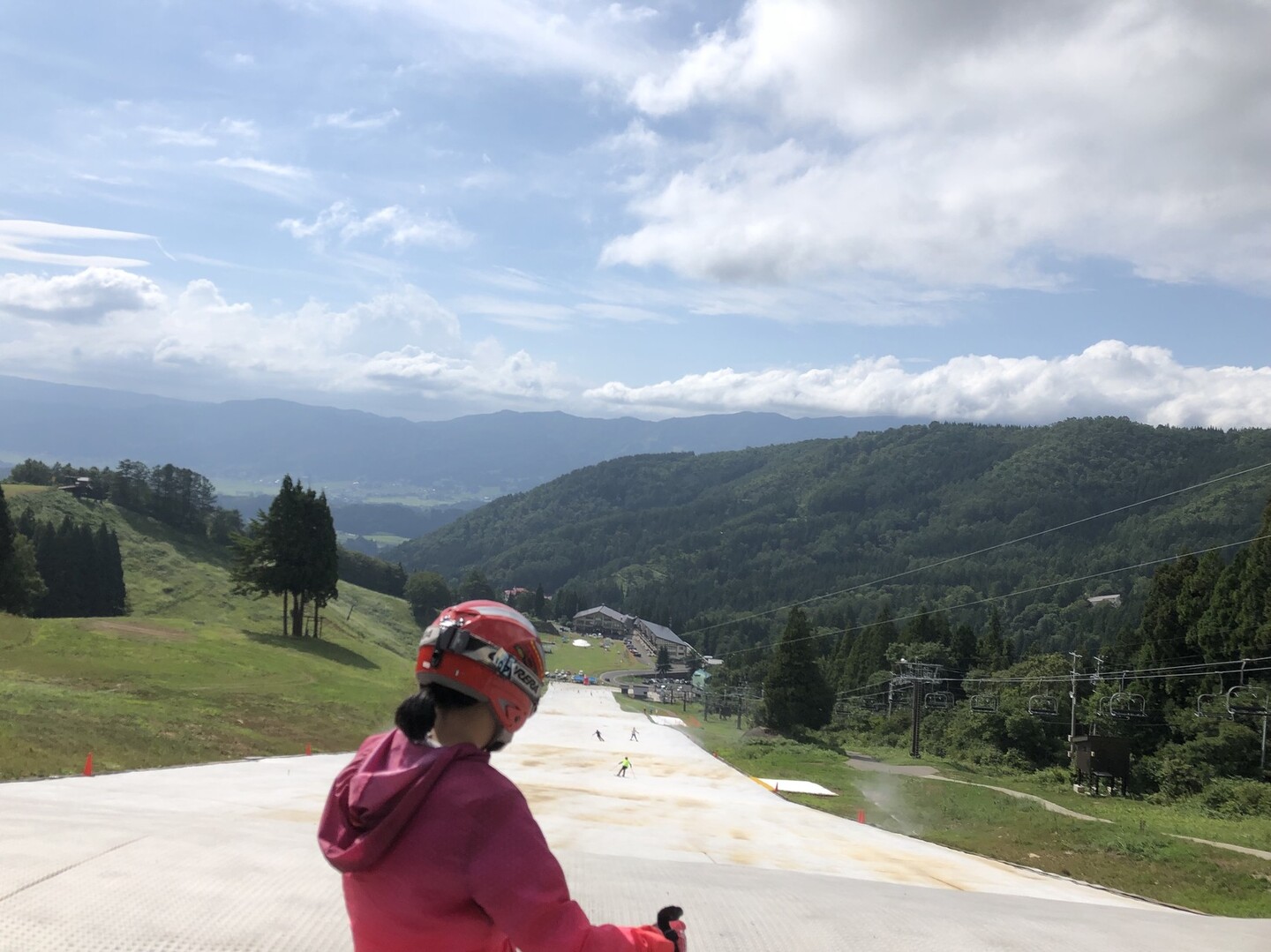 野沢温泉サマースキー 飯山の夏の終わりに ソラリスさんの野沢温泉スキー場の活動データ Yamap ヤマップ