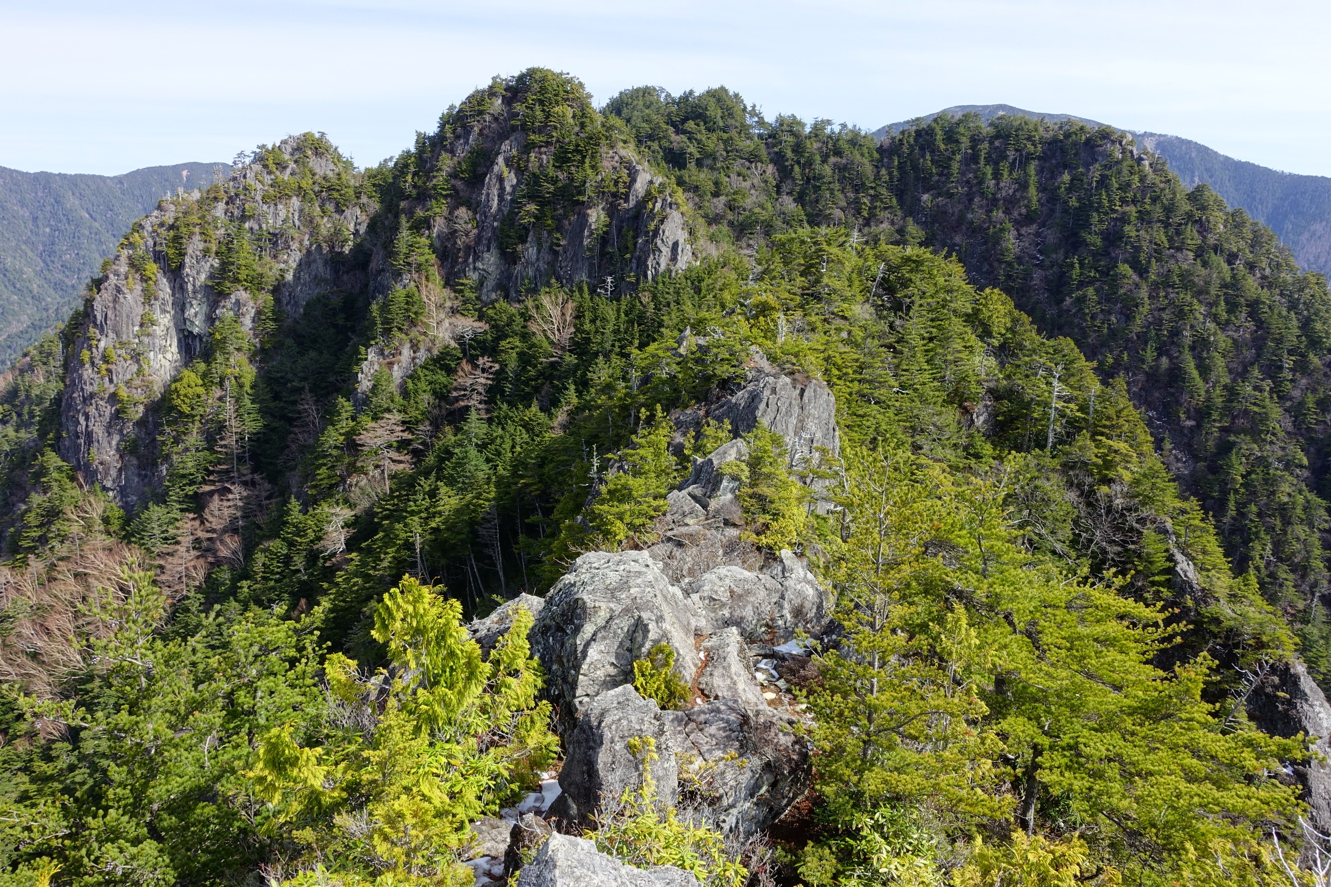 山梨百名山最難関最凶の山 鶏冠山 にチャレンジ よしあきさんの甲武信ヶ岳の活動データ Yamap ヤマップ