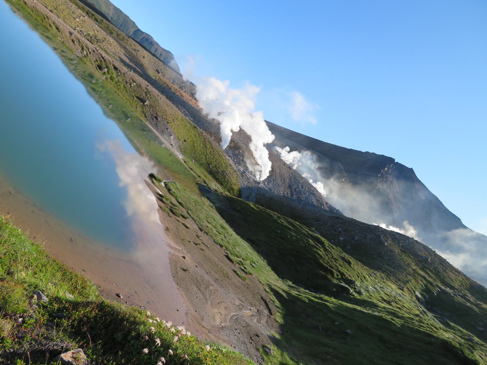大雪山へ 初めての旭岳 中岳温泉に癒される ゆっぴー さんの大雪山系 旭岳 トムラウシの活動データ Yamap ヤマップ