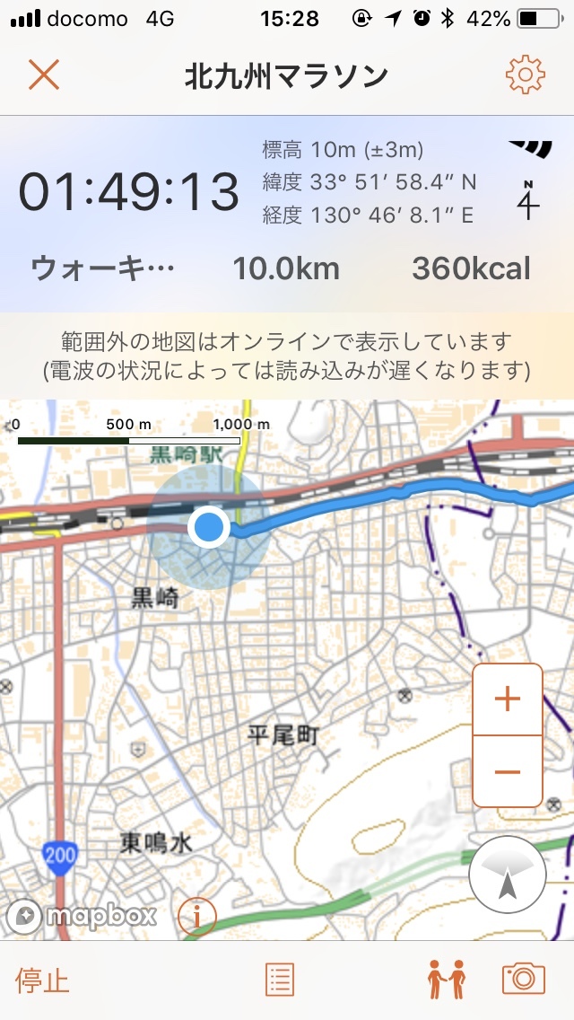 本当に10キロあるの なウォーキング ポンコツくまモン大好きさんの北九州市 小倉北区 戸畑区 八幡東区 の活動データ Yamap ヤマップ