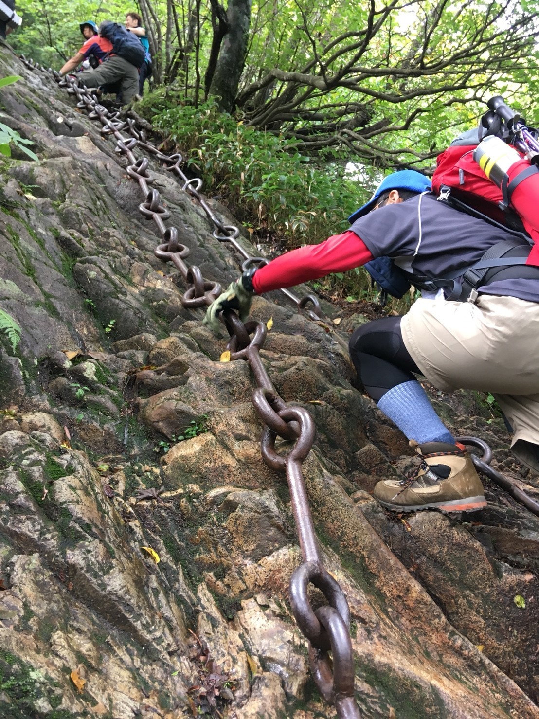 天狗岳 目の前で滑落 しろしさんの石鎚山 堂ヶ森 二ノ森の活動データ Yamap ヤマップ