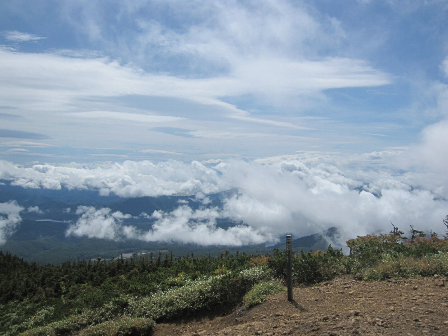 西大巓 西吾妻山 グランデコゴンドラから やうちさんの吾妻山 一切経山の活動データ Yamap ヤマップ