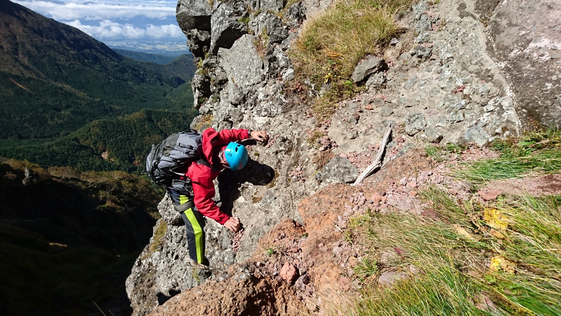 八ヶ岳 赤岳鉱泉 大同心稜 大同心ルンゼ 硫黄岳の周回コース のこちゃんさんの八ヶ岳 赤岳 硫黄岳 天狗岳 の活動データ Yamap ヤマップ