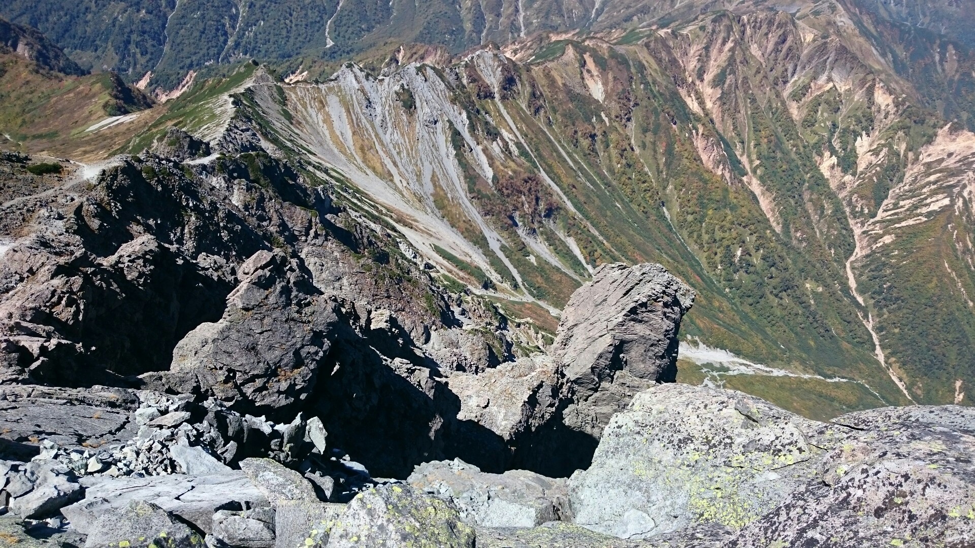小槍のう え でぇ 槍ヶ岳西陵 きんちゃんさんの槍ヶ岳 穂高岳 上高地の活動データ Yamap ヤマップ