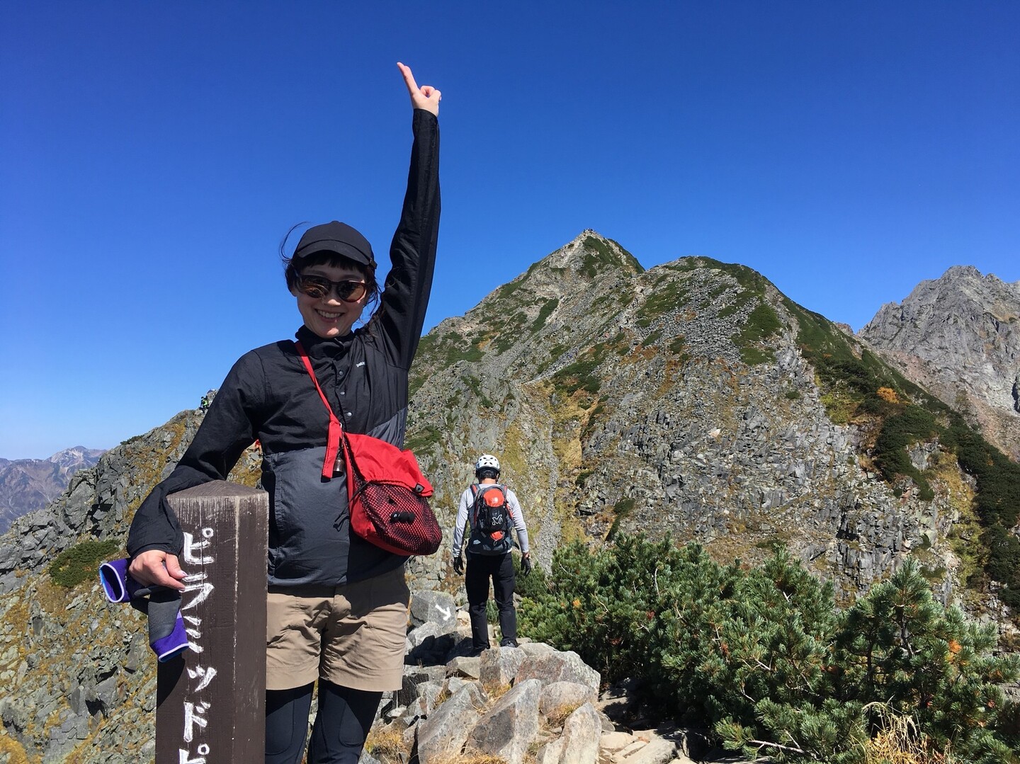 三連休の中日で大渋滞 友人たちにハプニングありでピラミッドピークでタイムオーバー 槍ヶ岳 穂高岳 上高地の写真11枚目 Yamap ヤマップ