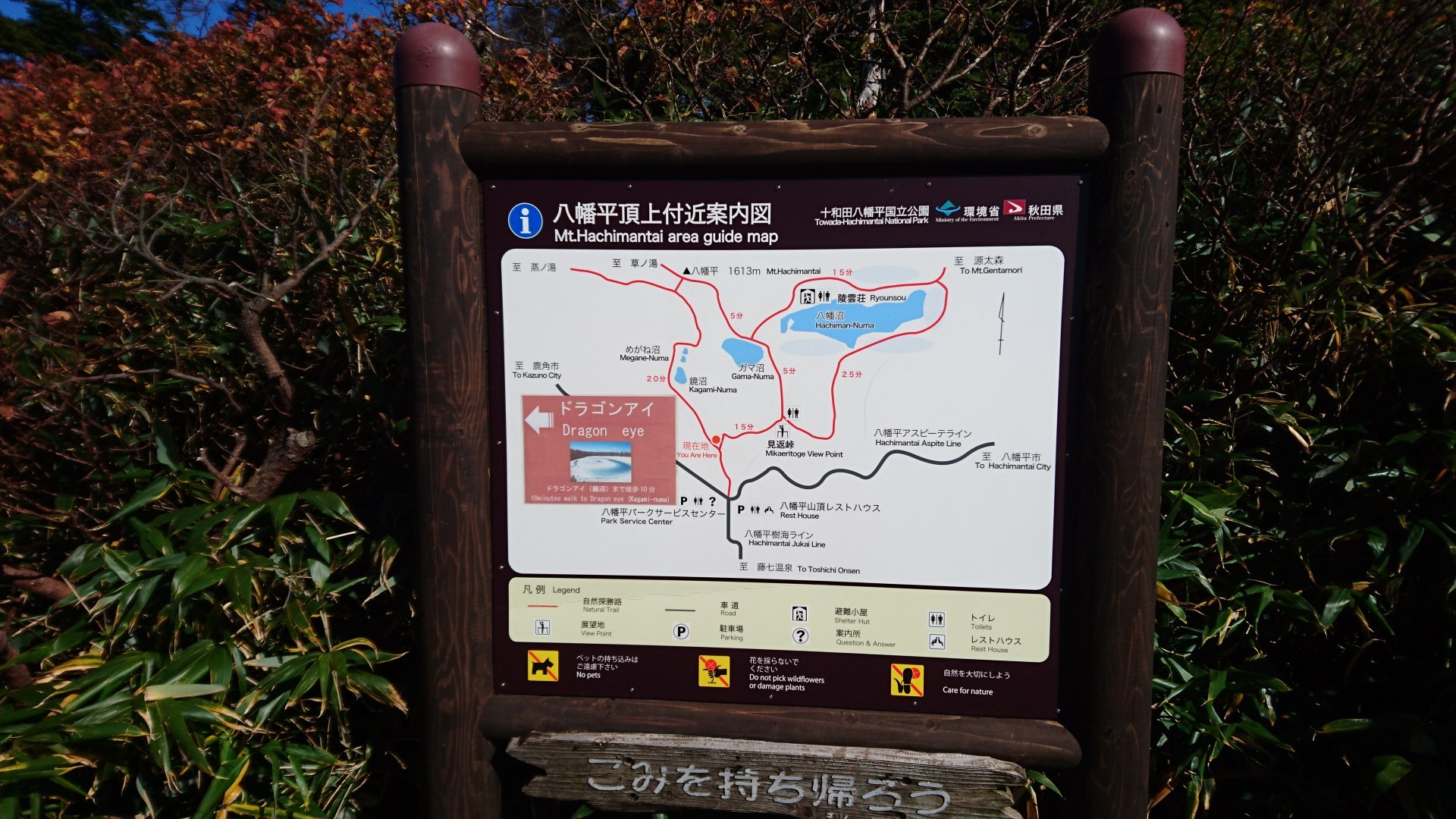 裏岩手縦走コーストレイル 八幡平 三ツ石 松川温泉 こはぎーさんの岩手山 八幡平 安比高原 50km トレイルの活動日記 Yamap ヤマップ