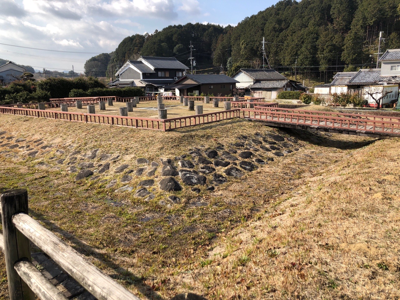 高取山 水落遺跡