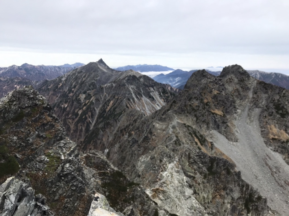 北アルプス 大キレットから涸沢岳まで日帰りで縦走 今シーズン最後の大冒険 フックジョーさんの槍ヶ岳 穂高岳 上高地の活動日記 Yamap ヤマップ