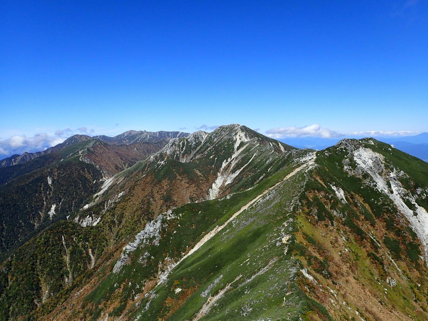 空木岳～南駒ヶ岳 / ken0511さんの木曽駒ヶ岳・空木岳・越百山の活動データ YAMAP / ヤマップ