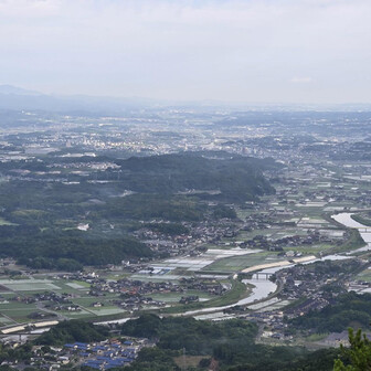 国見岩から