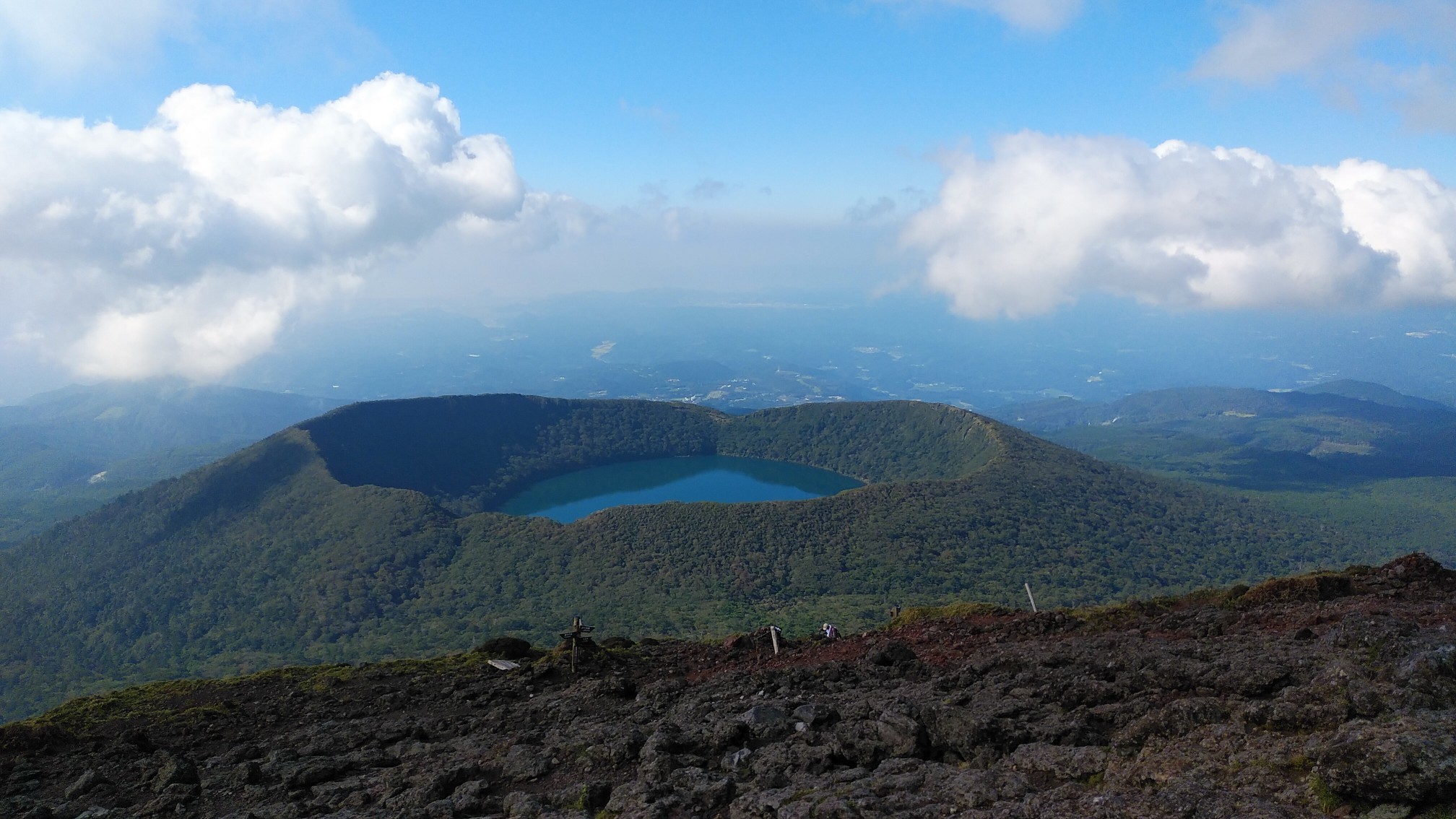 意外に？暑い10月の韓国岳。 / 西さんの霧島山・韓国岳・高千穂