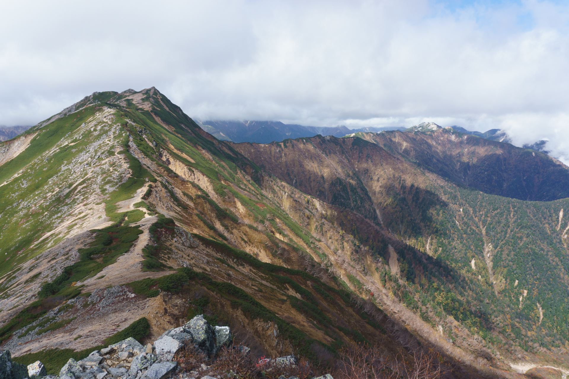 常念山脈縦走 またはちさんの常念岳 大天井岳 燕岳の活動データ Yamap ヤマップ