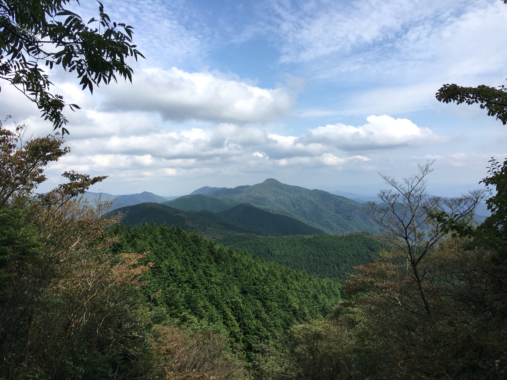 西〜東鳳翩山縦走(^｡^)初です YAMAP / ヤマップ
