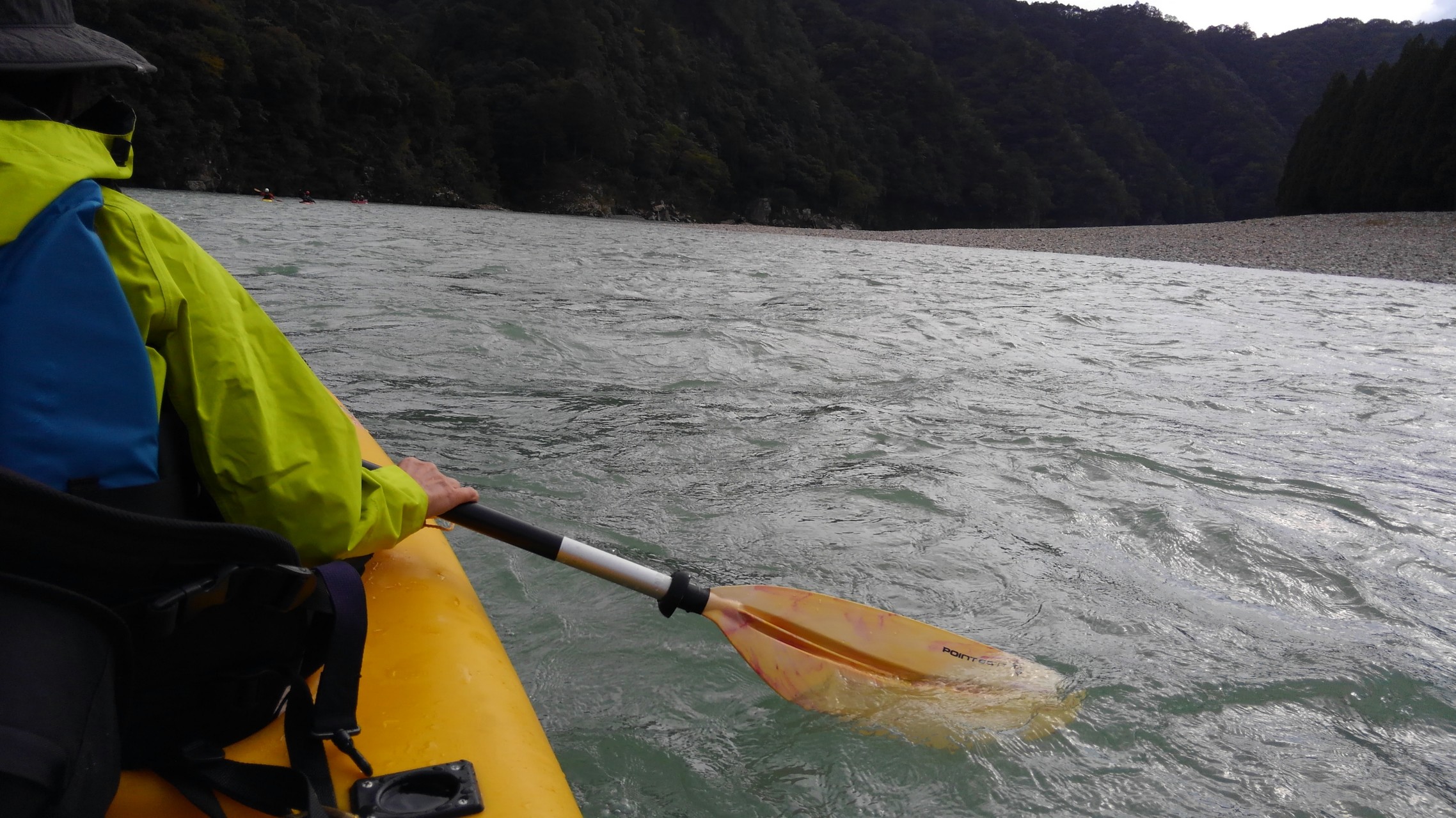 熊野川支流 北山川 恒例のカヤック川下り 赤い海賊さんの熊野古道伊勢路その3の活動データ Yamap ヤマップ