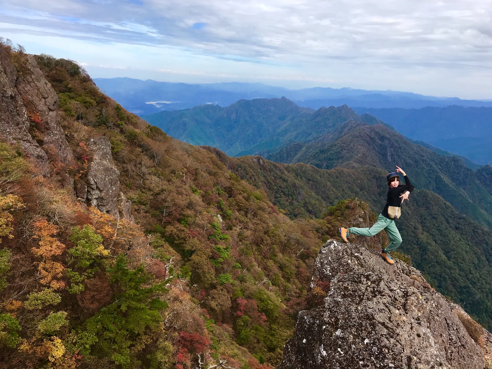 10月15日 祖母山 Mikkoさんの祖母山の活動データ Yamap ヤマップ