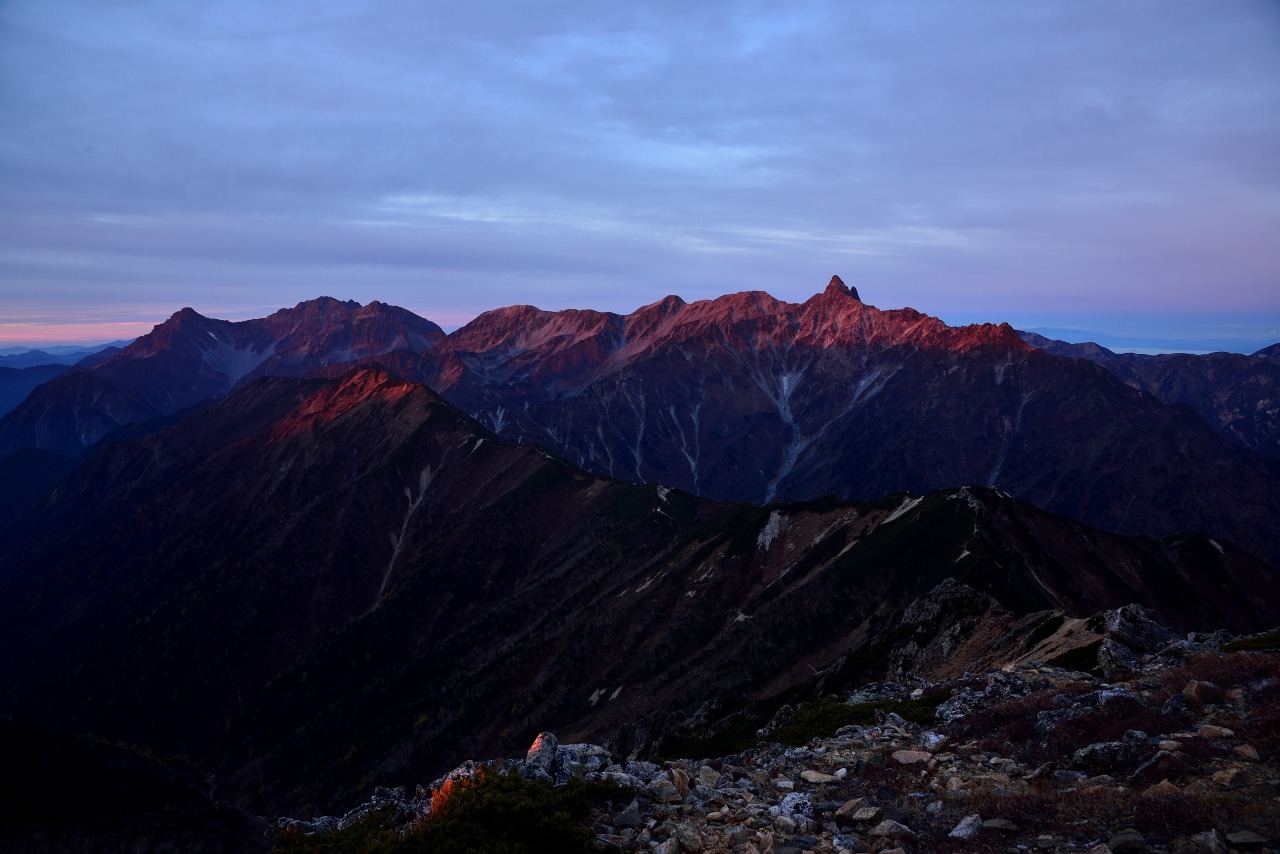 今年最後のテント泊は北ア 大天井岳で Horizonさんの常念岳 大天井岳 燕岳の活動データ Yamap ヤマップ