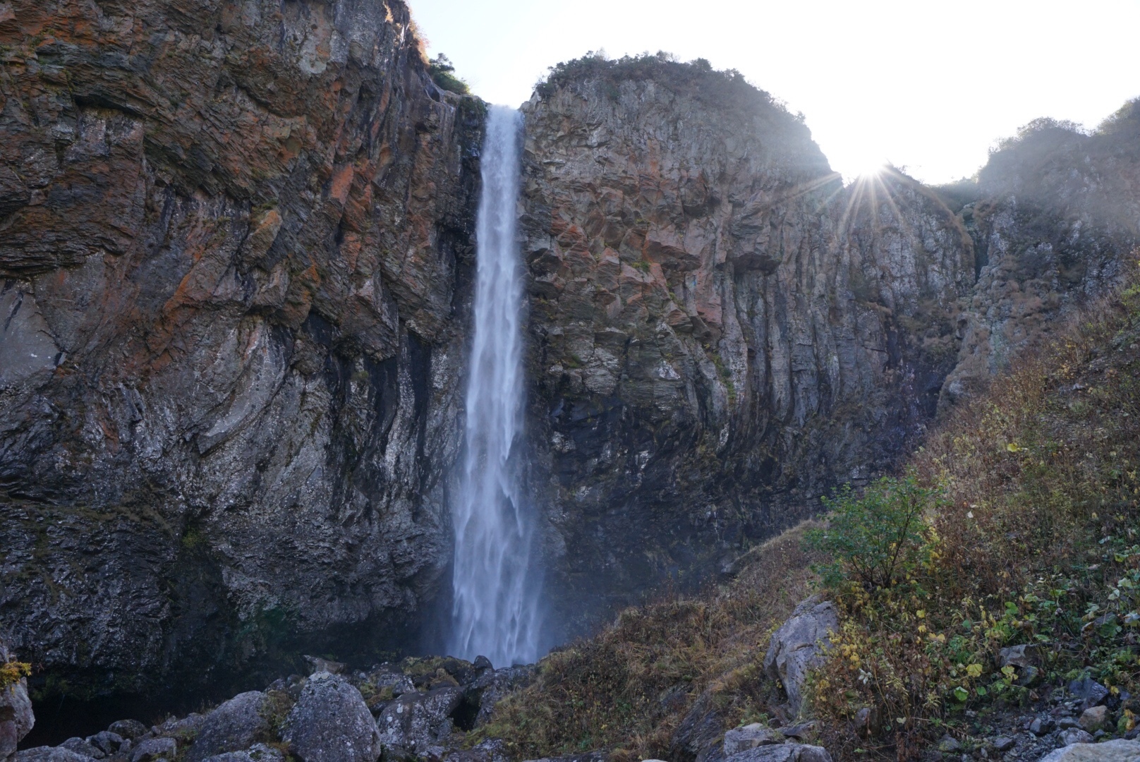 白山 幻の百四丈滝  絶景写真 人を寄せ付けない絶景】百四丈滝（ひゃくよじょうたき） 続編