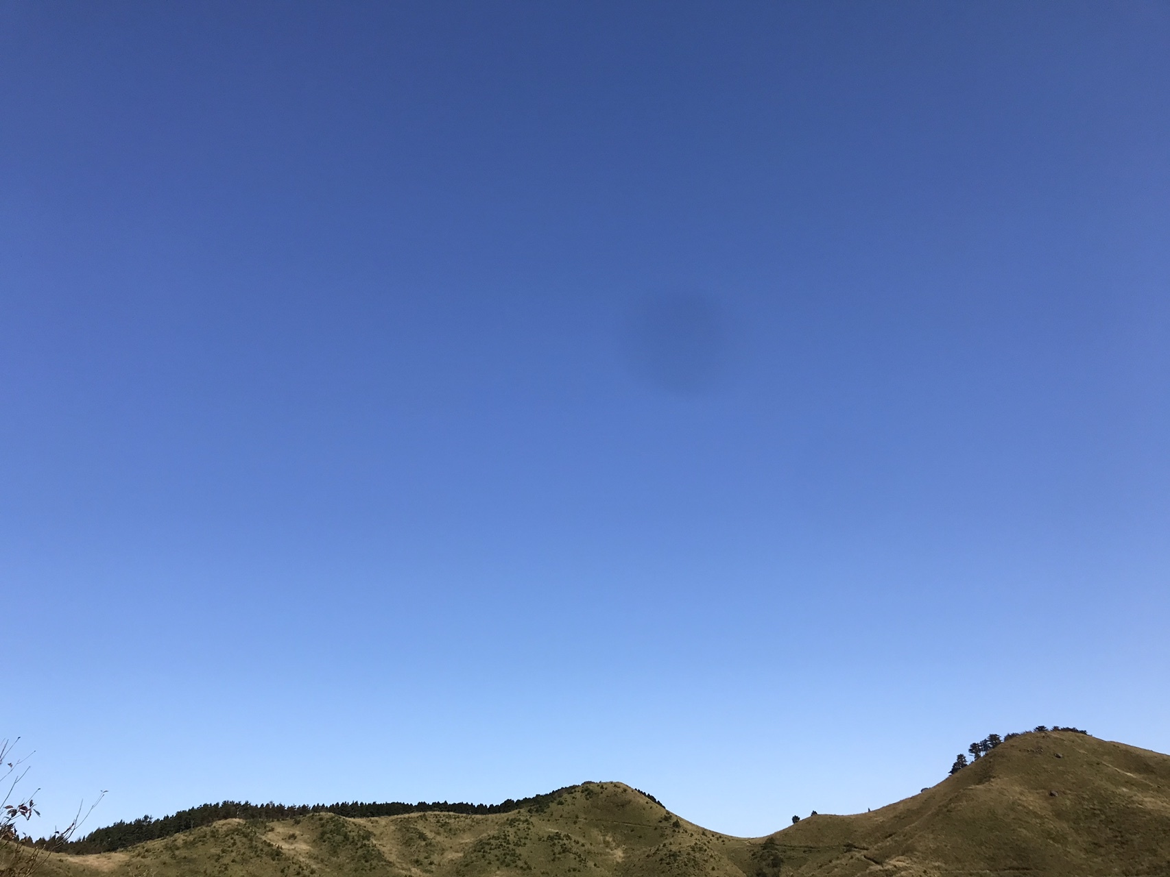 雲ひとつ ない空なのに 黒ひとつ 雲月山 カズ926さんの雲月山 大潰山 大佐山の活動日記 Yamap ヤマップ