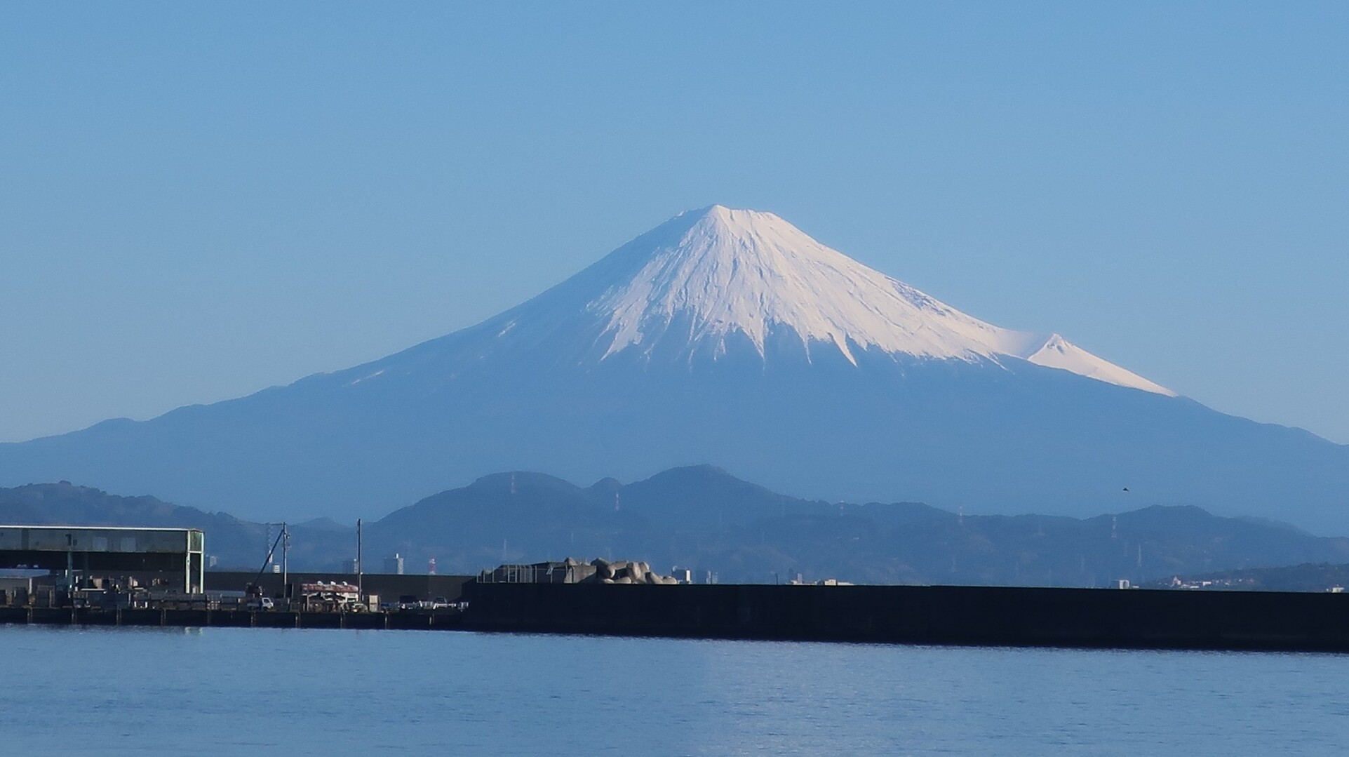 焼津港からの富士山 トミーさんの焼津アルプス 高草山 満観峰 花沢山 徳願寺山の活動データ Yamap ヤマップ