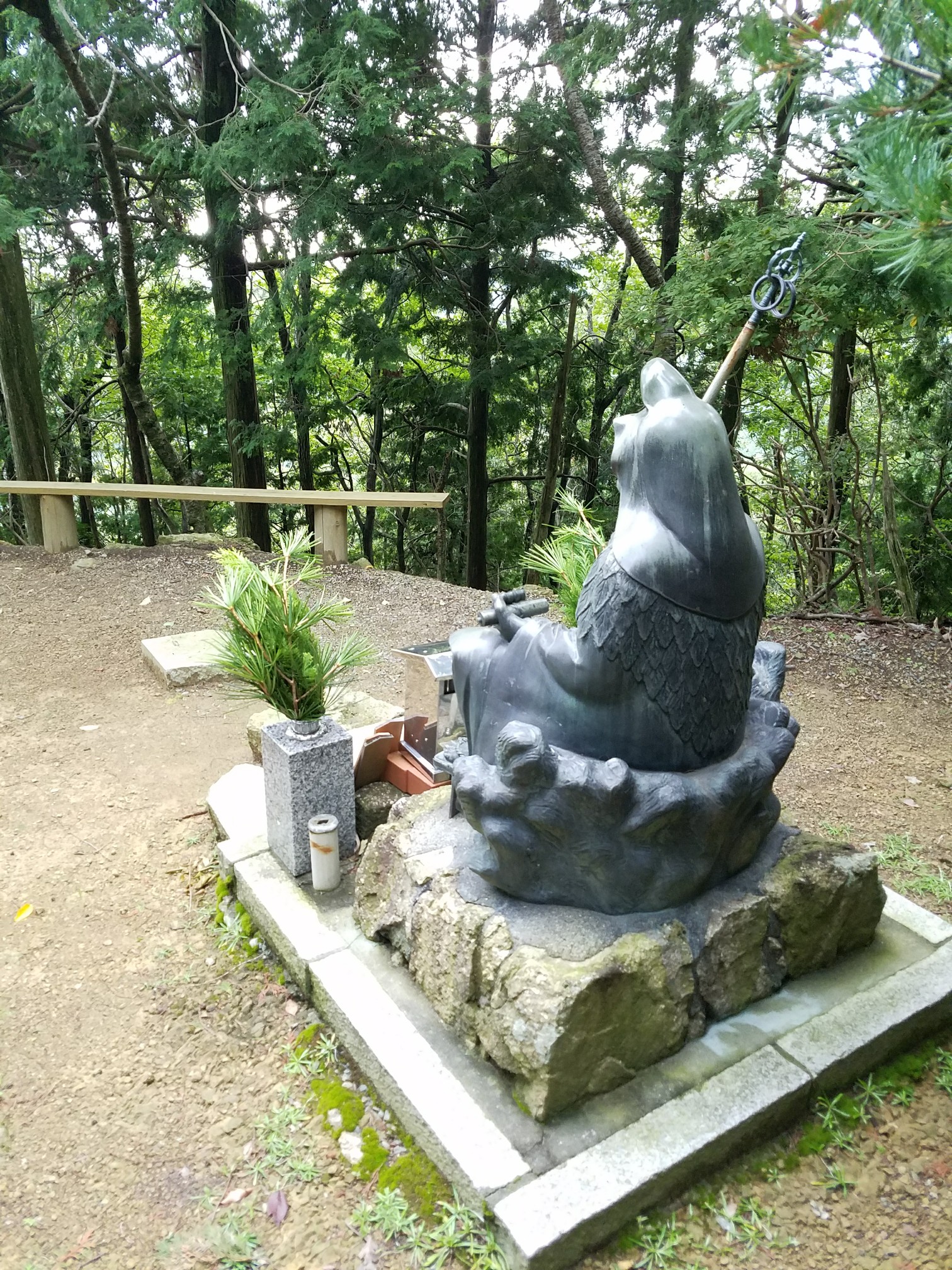 お彼岸に役小角氏の墓参り In 箕面は天上ヶ岳 19 09 21 一石さんの六個山 鉢伏山 明ヶ田尾山 五月山の活動日記 Yamap ヤマップ