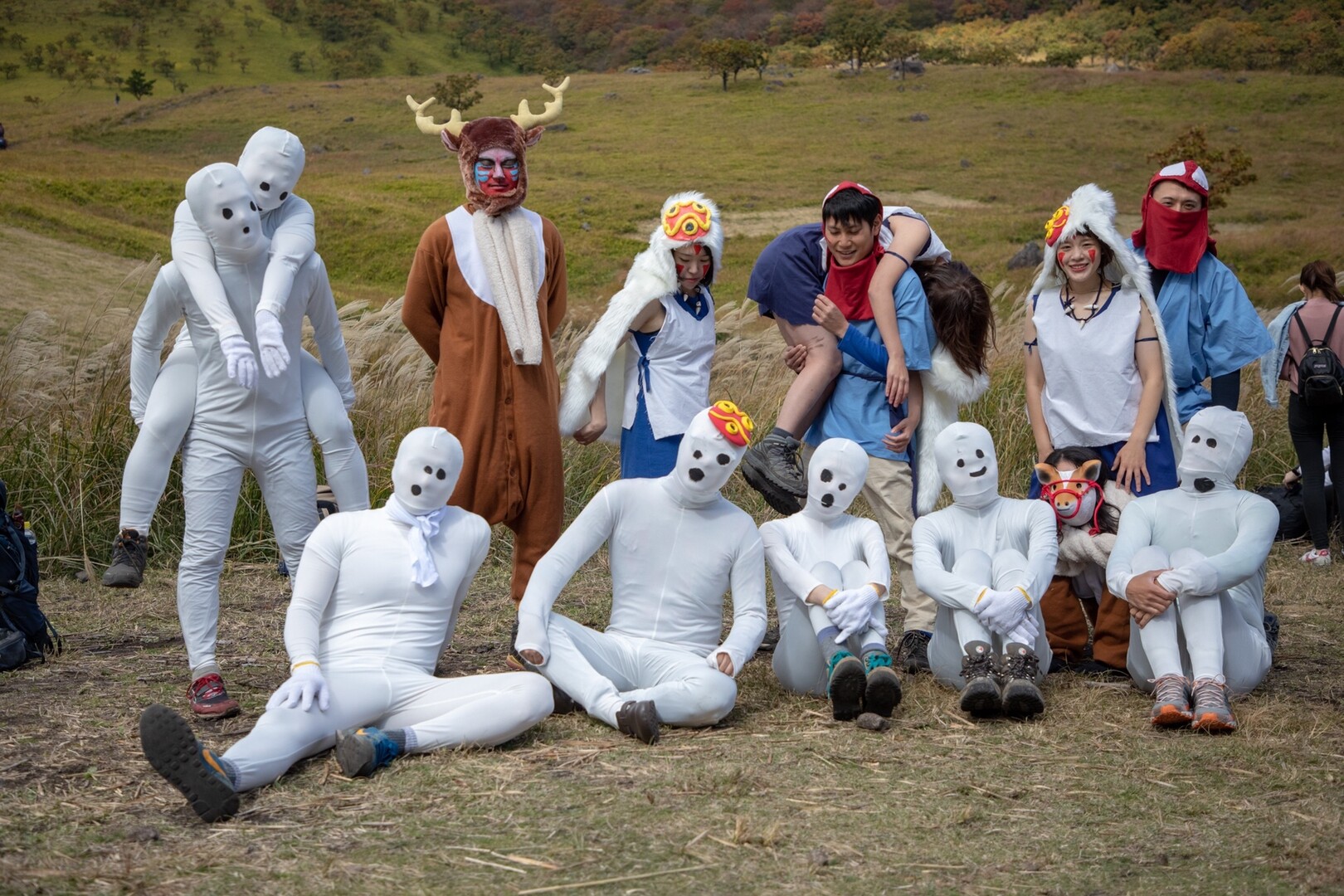 由布岳ハロウィン登山 るいさんの由布岳 鶴見岳の活動日記 Yamap ヤマップ
