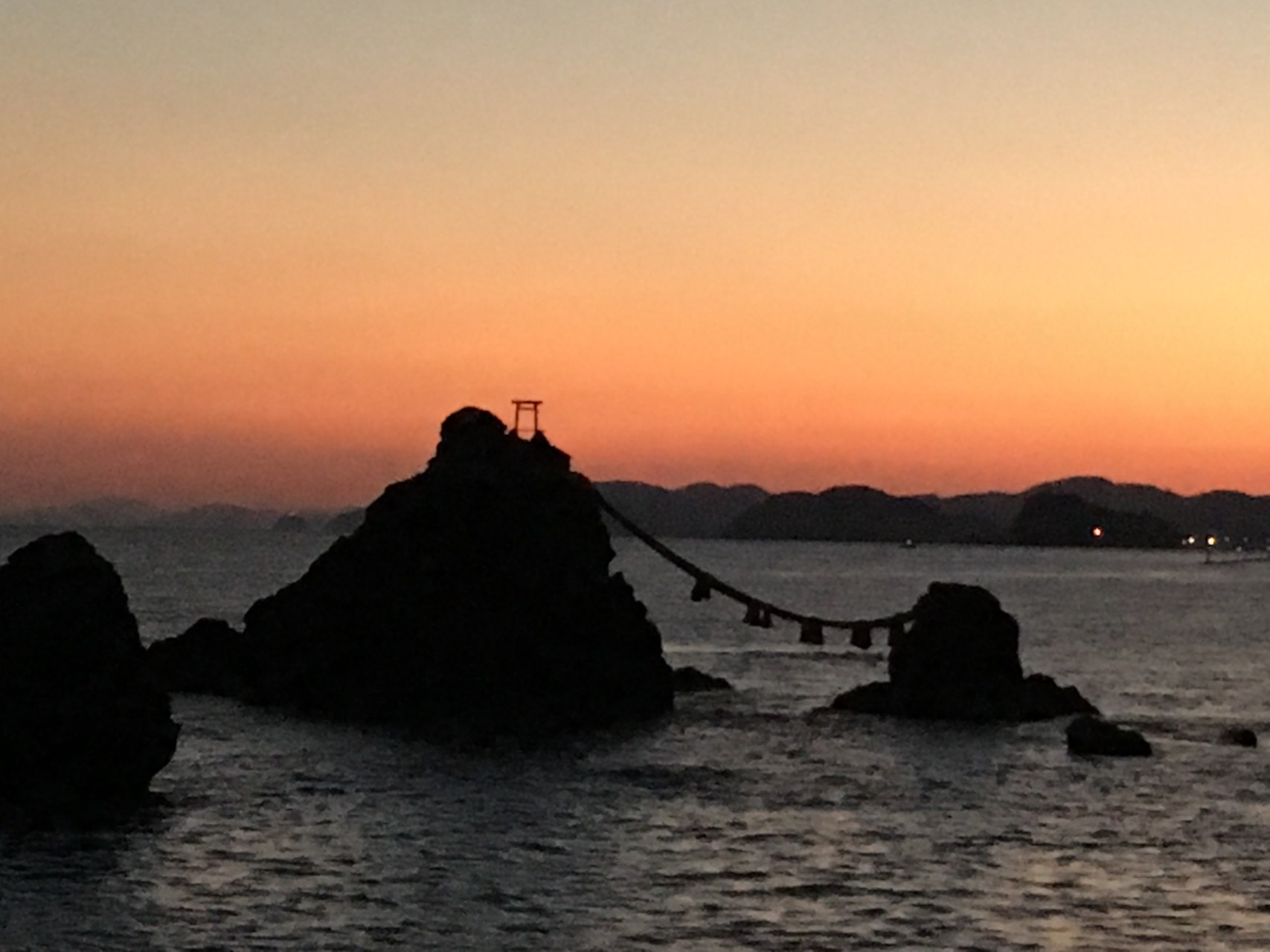 三重 夫婦岩の朝日 といろさんの鳥羽市の活動データ Yamap ヤマップ