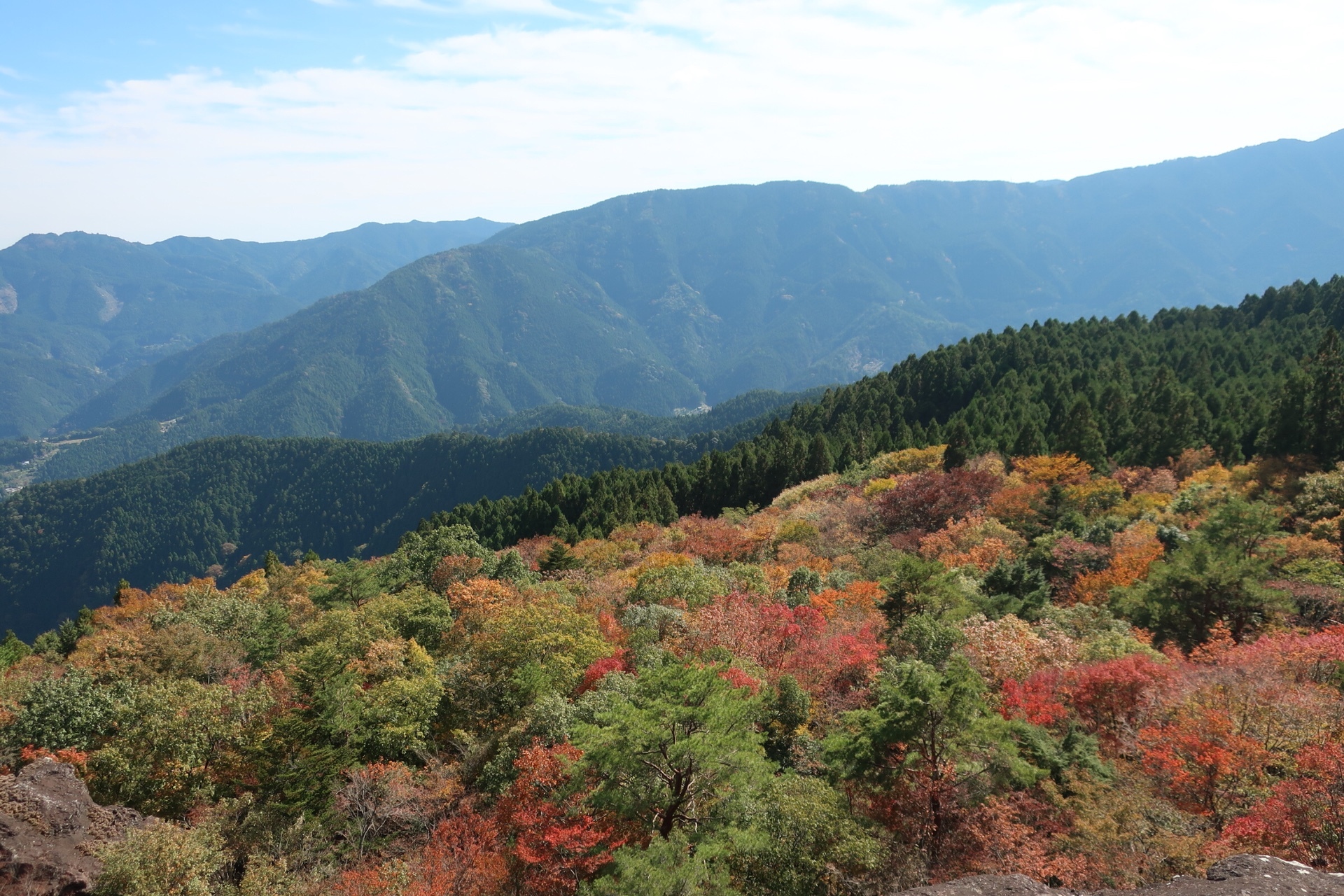 紅葉の山犬嶽登山 殿川内渓谷ドライブ のりたまさんの山犬嶽の活動データ Yamap ヤマップ