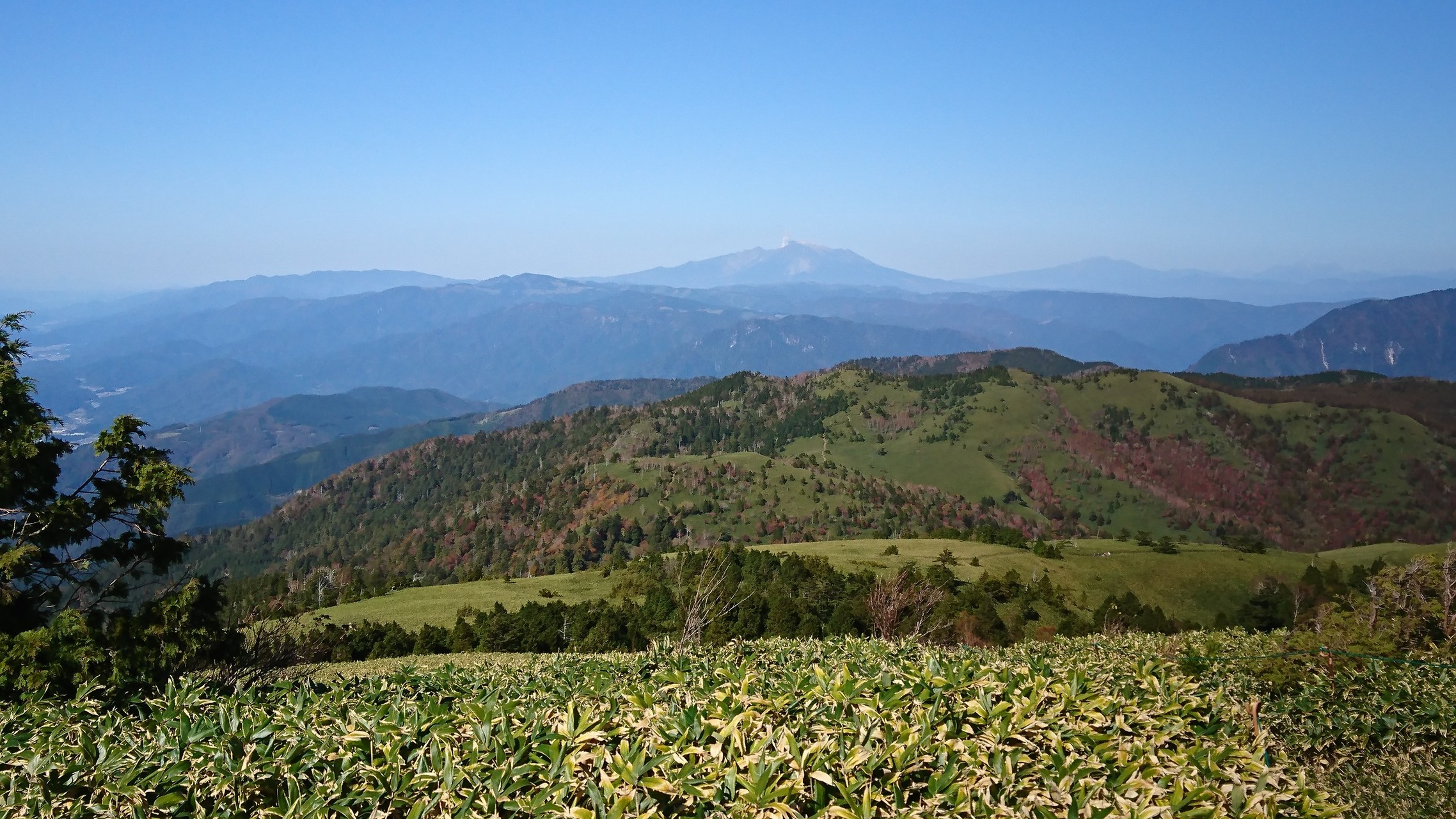 10 21 快晴の富士見台高原 紅葉ピークにはちょい早かった Pixy10さんの恵那山 大判山 神坂山の活動日記 Yamap ヤマップ