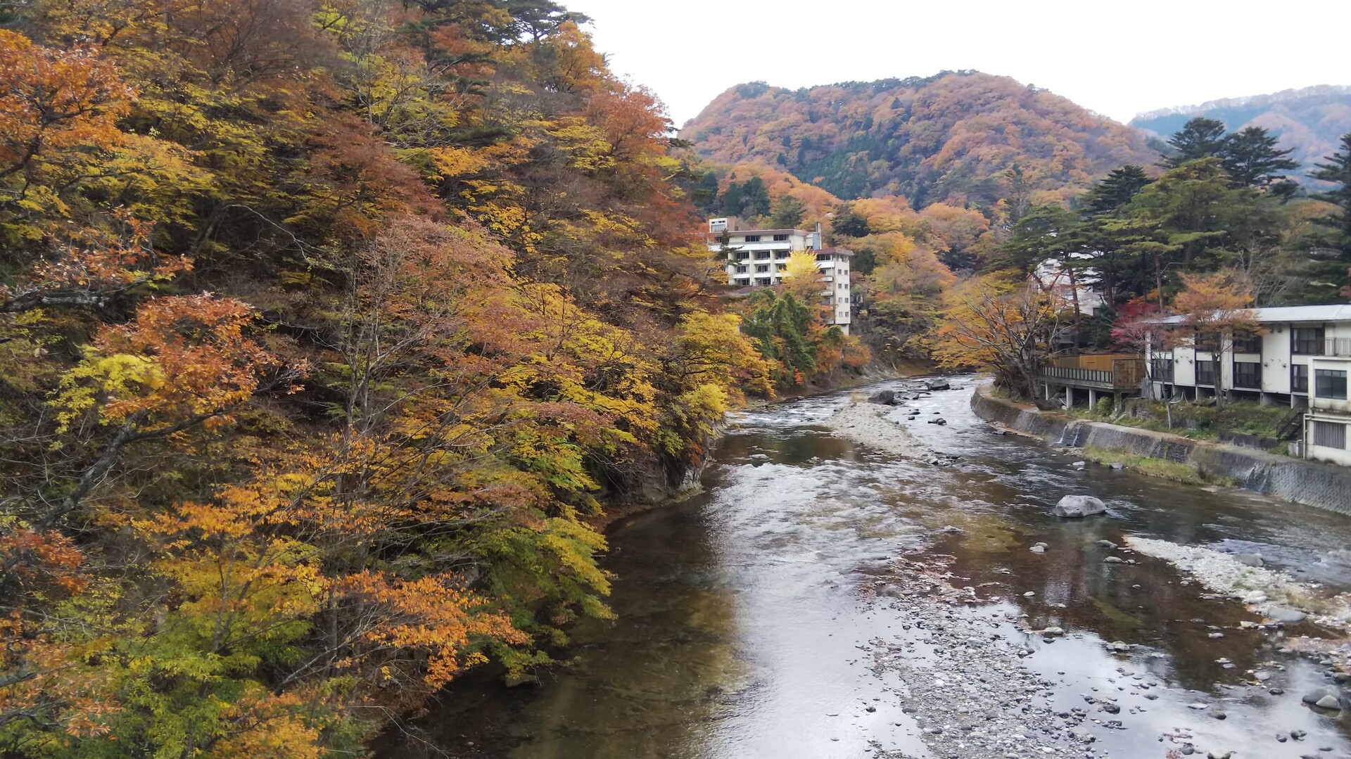 高原山 宮川渓谷 塩原渓谷 紅葉の旅 高原山 釈迦ヶ岳 鶏頂山の写真78枚目 七つ岩吊り橋 その３ Yamap ヤマップ