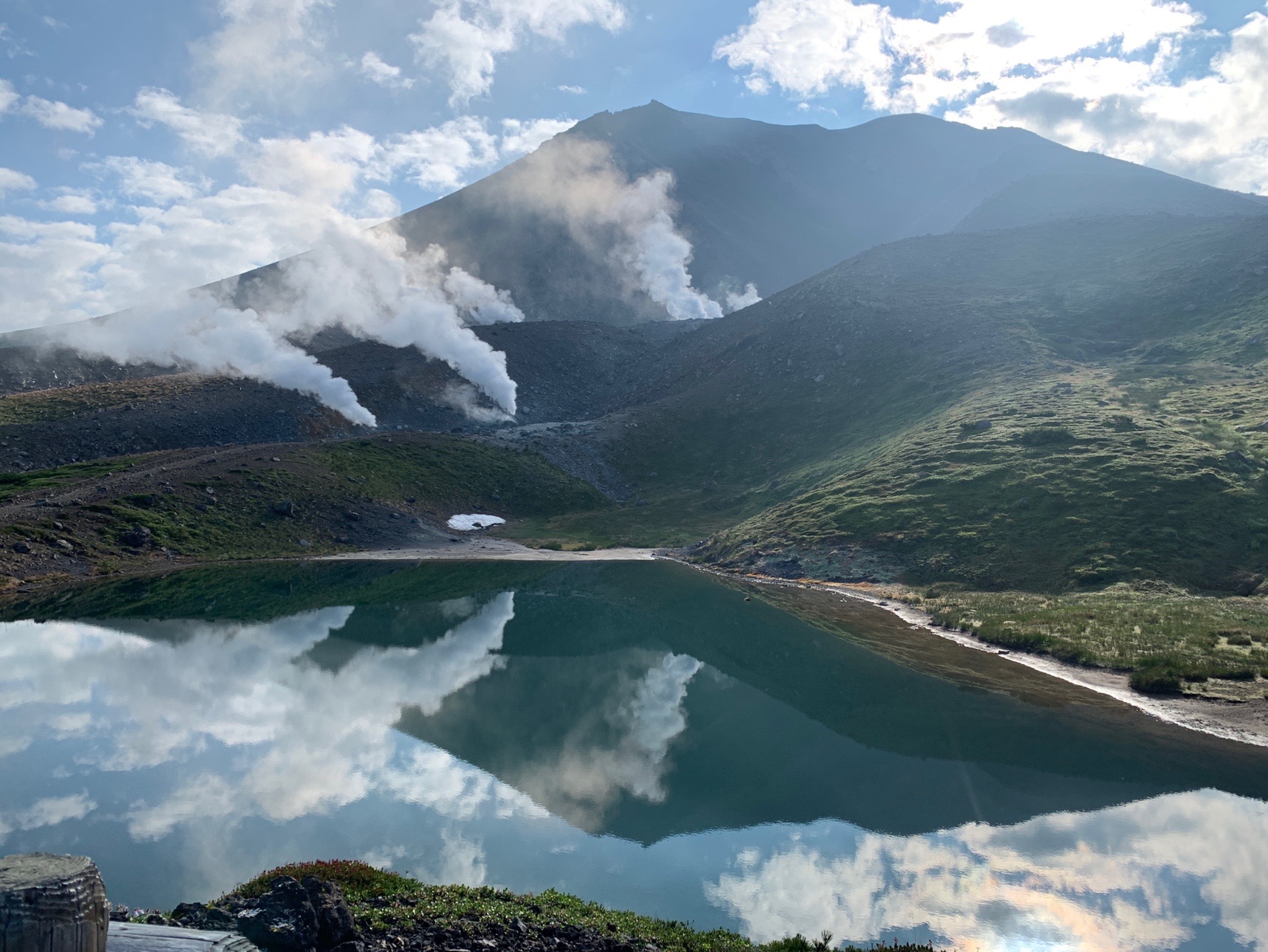 旭岳 間宮岳 中岳温泉 裾合平 ゆきさんの大雪山系 旭岳 トムラウシの活動データ Yamap ヤマップ