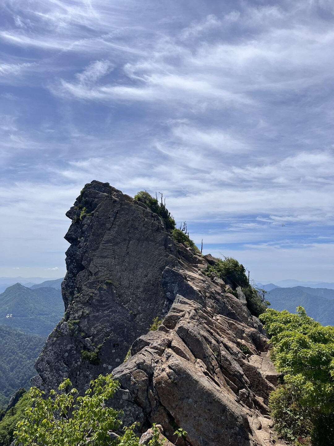 土小屋から石鎚山 / トシヒロさんの石鎚山・堂ヶ森・二ノ森の活動データ YAMAP / ヤマップ