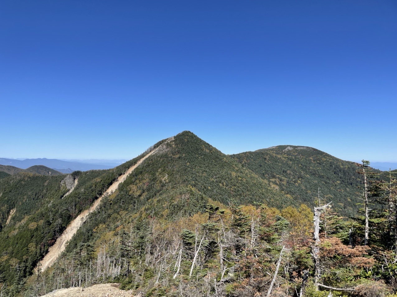 甲武信ヶ岳 毛木平駐車場から周回 21 10 03 Haya470さんの甲武信ヶ岳の活動データ Yamap ヤマップ