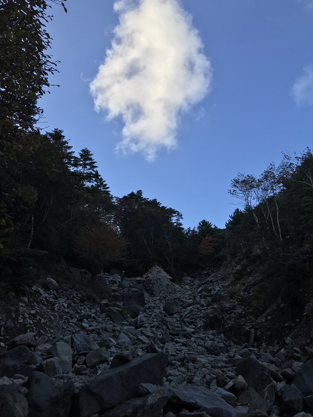 1day八ヶ岳全山縦走 八ヶ岳 赤岳 硫黄岳 天狗岳 の写真46枚目 なんだかんだ 蓼科山登りだします ぼん Yamap ヤマップ