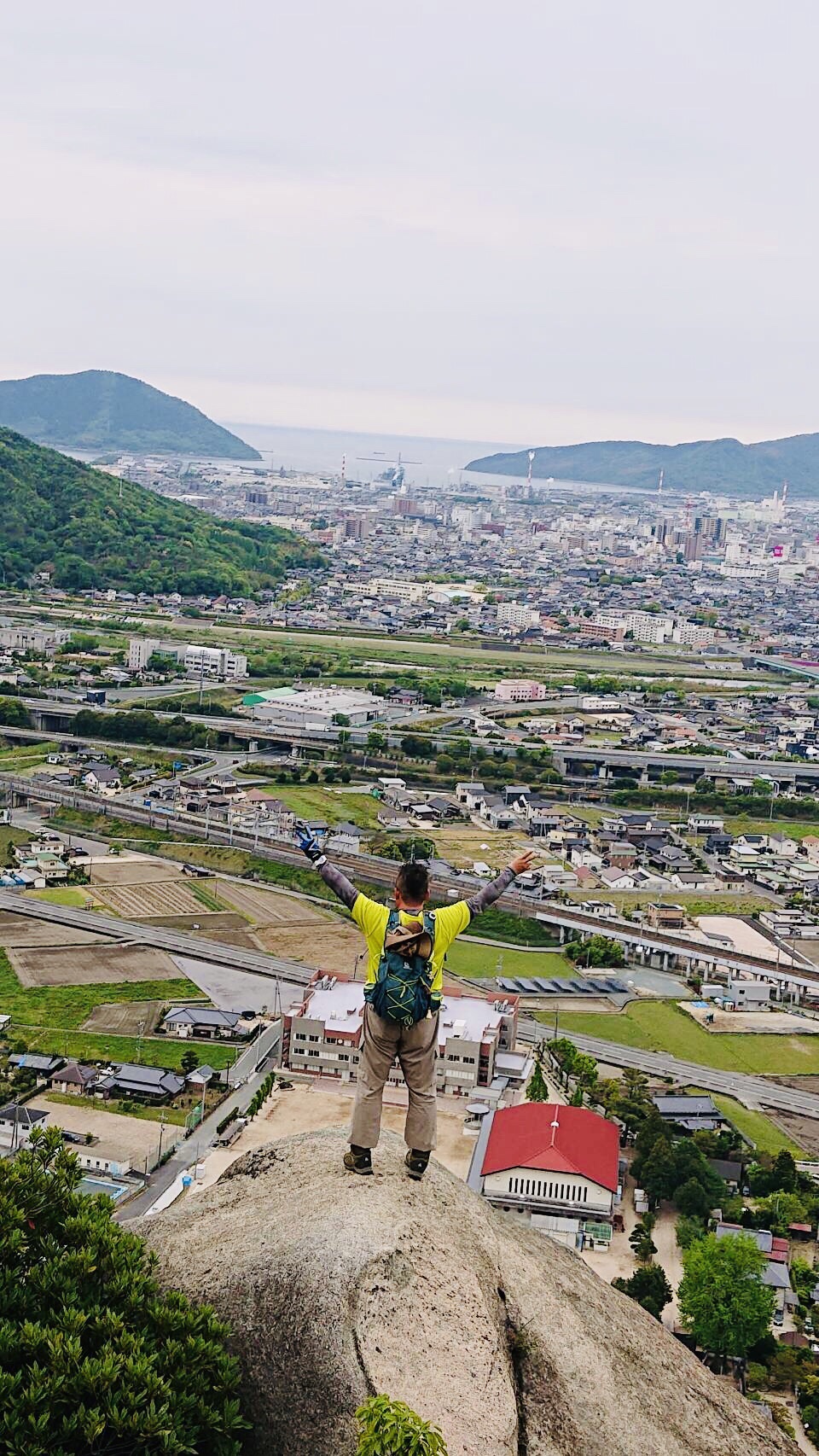 日本国旗に会いたくて右田ヶ岳へ せえあさんの右田ヶ岳 西目山 楞厳寺山の活動日記 Yamap ヤマップ