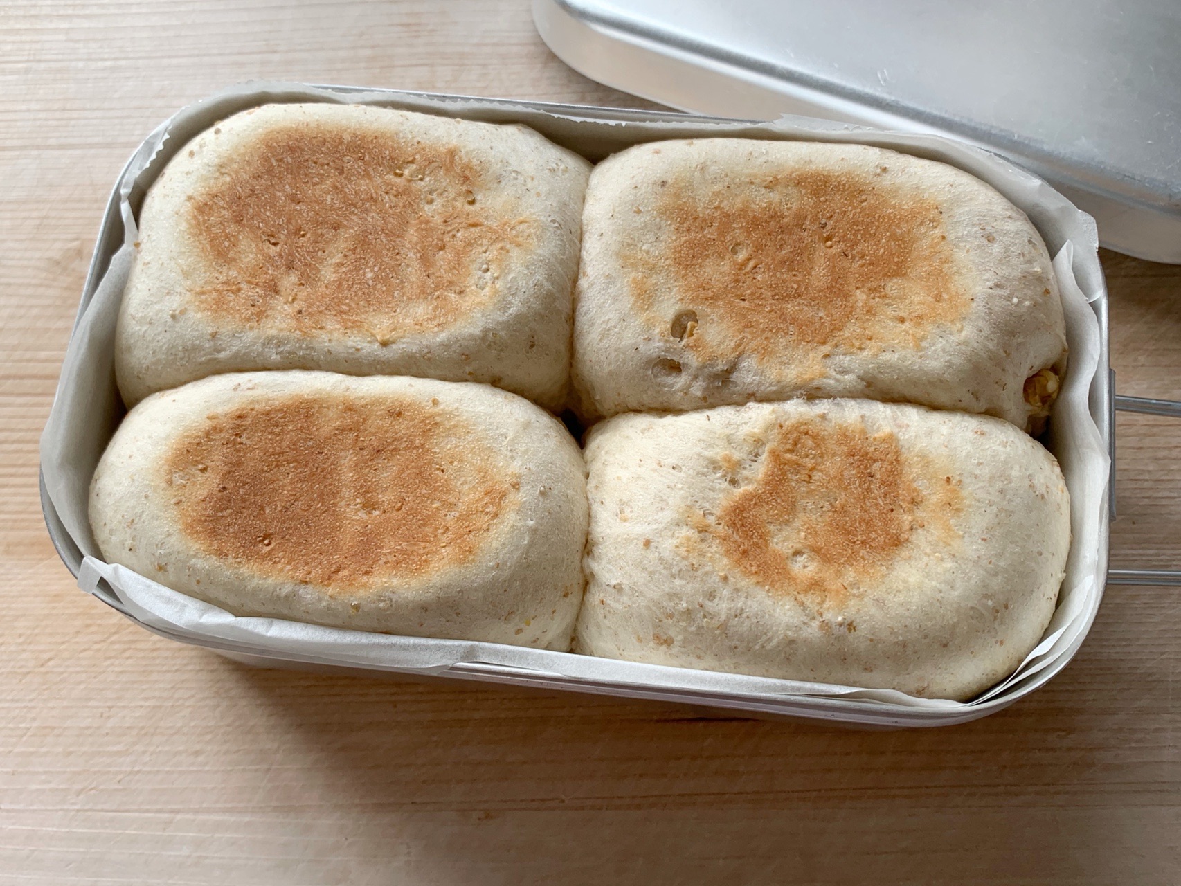 メスティンでレーズンくるみライ麦パン 2020 07 28 いぬ登山部さんの久留米市 鳥栖市の活動データ Yamap ヤマップ