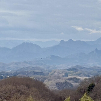 崇台山 四ッ又山と鹿岳