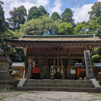 この日も静かな葛木神社