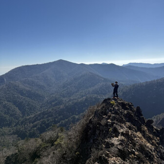ずっと憧れてた鹿納山やっと来れた🤗