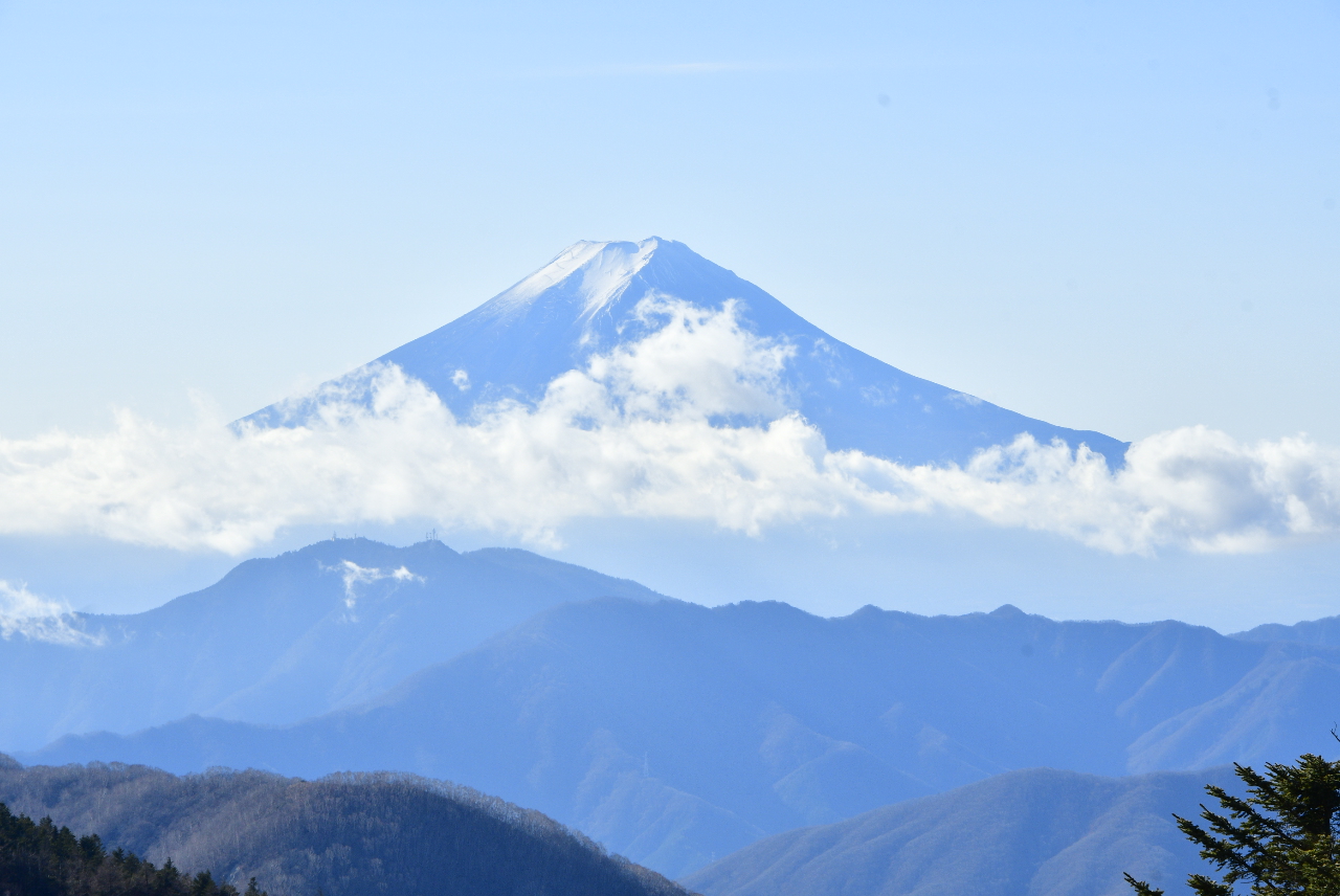 すずらん昆虫館前 牛奥ノ雁ヶ腹摺山 大峠 雁ヶ腹摺山 姥子山 セーメーバン 笹平 大月駅 けんたなさんの雁ヶ腹摺山 岩殿山の活動データ Yamap ヤマップ