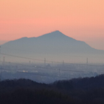 崇台山 崇台山より筑波山